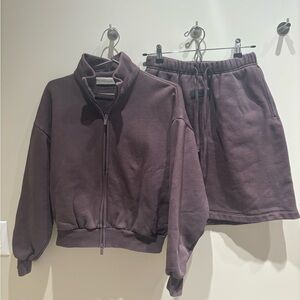 Essentials fear of god sweat skirt - skirt only